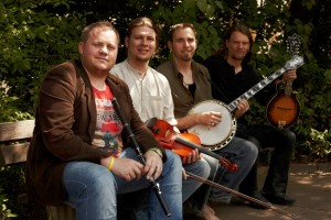 Die Gründungsmitglieder: Alan Doherty, Jan Oelmann, Nico Schneider und Steffen Knaul