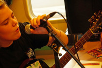 Bloxx on the train 